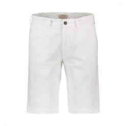 40WEFT BERMUDA CHINO SERGENT BE Bianco