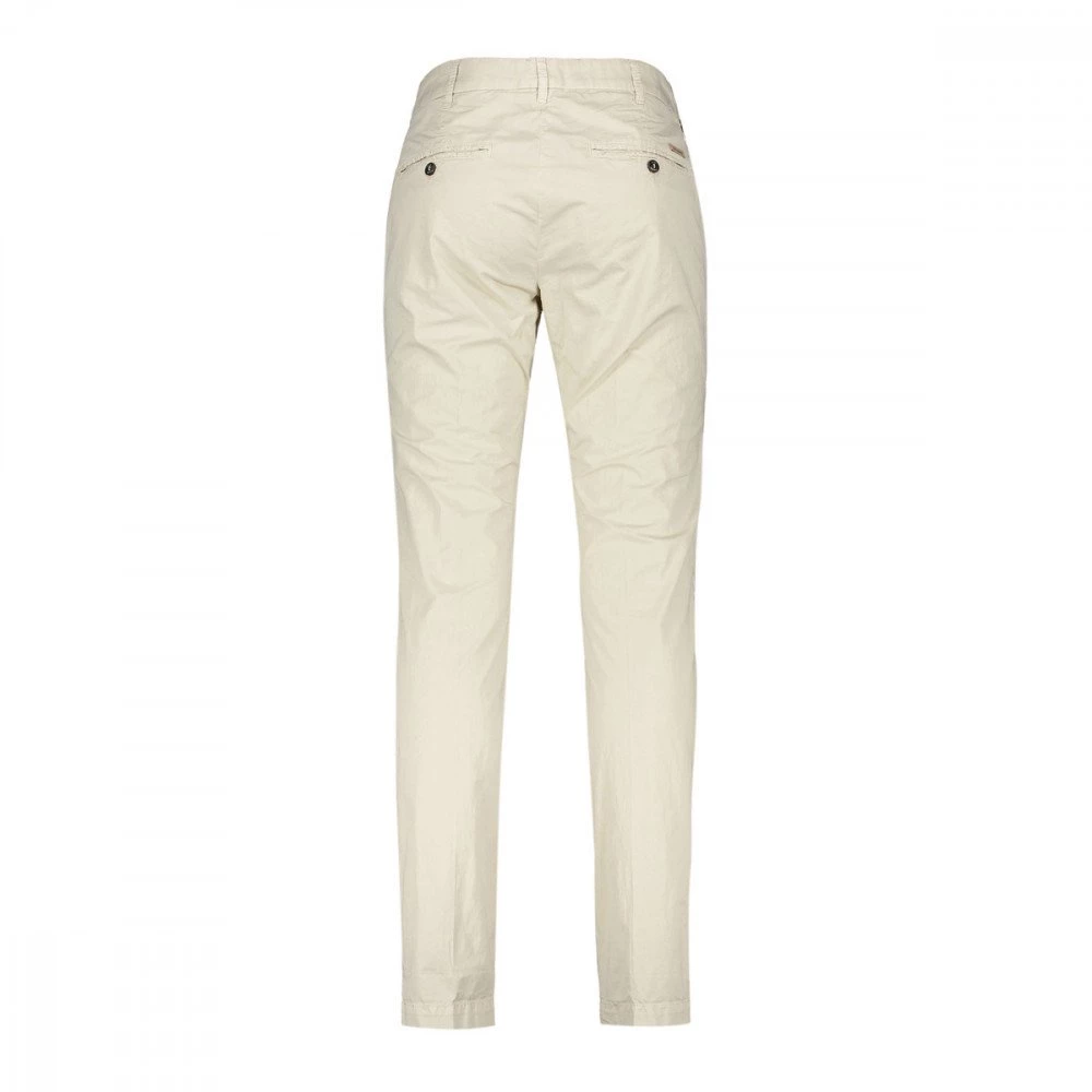 40WEFT PANTALONI CHINO IN POPELINE STRETCH LENNY Beige 5 40WEFT PANTALONI CHINO IN POPELINE STRETCH LENNY Beige - immagine 3