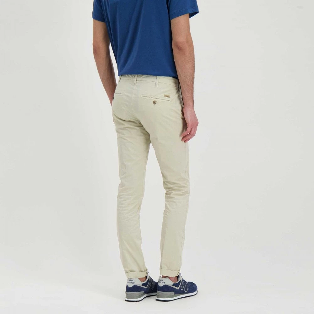 40WEFT PANTALONI CHINO IN POPELINE STRETCH LENNY Beige 7 40WEFT PANTALONI CHINO IN POPELINE STRETCH LENNY Beige - immagine 5