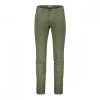 40WEFT PANTALONI CHINO IN POPELINE STRETCH LENNY Verde