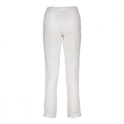 40WEFT PANTALONI CON COULISSE IN LINO ANNA DONNA Bianco 7 40WEFT PANTALONI CON COULISSE IN LINO ANNA DONNA Bianco -Tendenza Italia 40weft 7157 pantaloni con coulisse in lino anna donna casual donna 045024901 w441 3