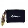 4GIVENESS POCHETTE CAPRI LOGO DONNA Nero -Tendenza Italia 4giveness fgaw1378 pochette capri mare donna 044978201 110 1