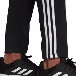 ADIDAS PANTALONI ESSENTIAL 3 STRIPES JERSEY Nero -Tendenza Italia adidas gk8995 pantaloni 3s jersey sport style uomo 044264401 blk 5