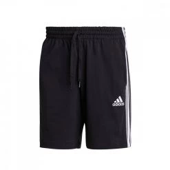 ADIDAS SHORT AEROREADY ESSENTIALS 3 STRIPES Nero