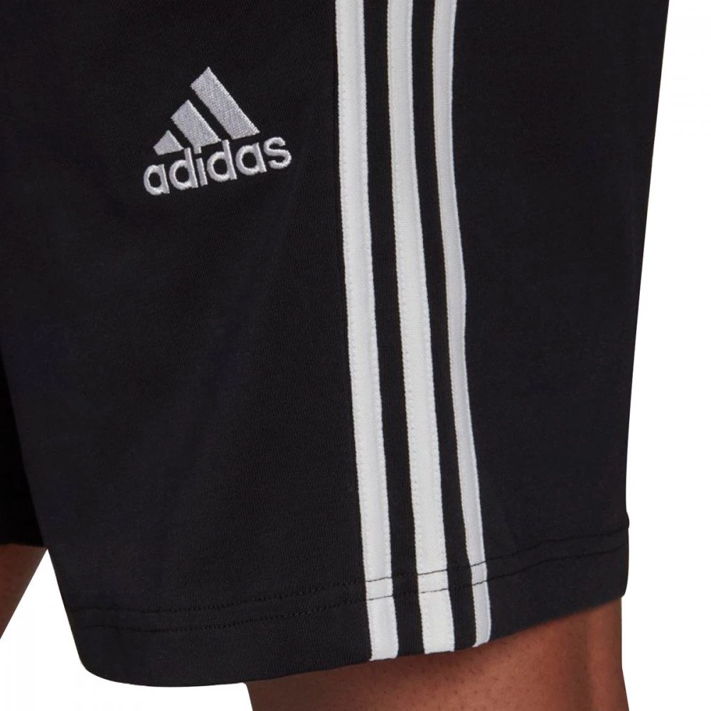 ADIDAS SHORT AEROREADY ESSENTIALS 3 STRIPES Nero 7 ADIDAS SHORT AEROREADY ESSENTIALS 3 STRIPES Nero - immagine 5
