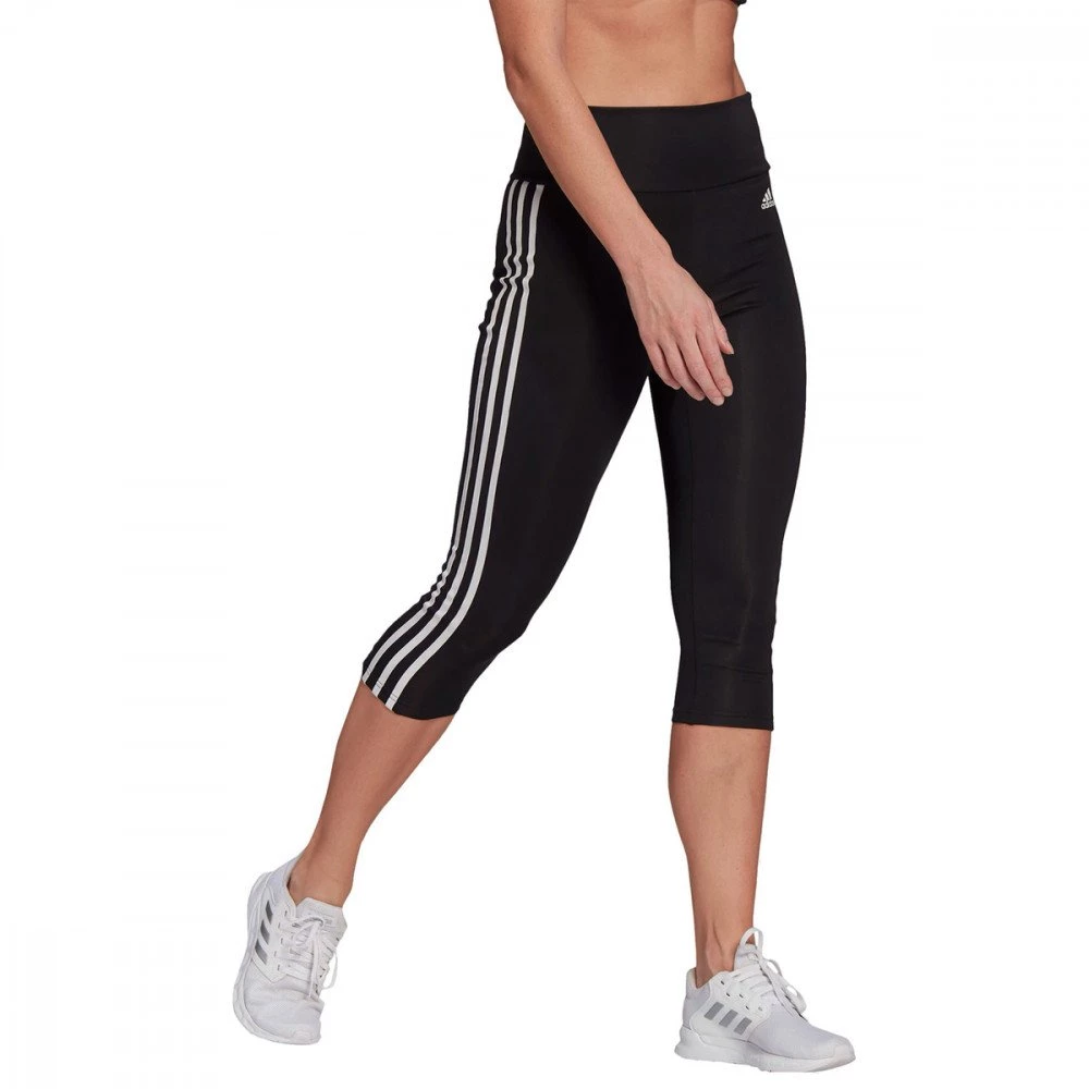 ADIDAS CAPRI 3 STRIPES DONNA Nero 6 ADIDAS CAPRI 3 STRIPES DONNA Nero - immagine 4
