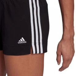 ADIDAS SHORT 3 STRIPES DONNA Nero -Tendenza Italia adidas gm5523 shorts 3 stripes garzato donna sport style donna 042073701 blk 5