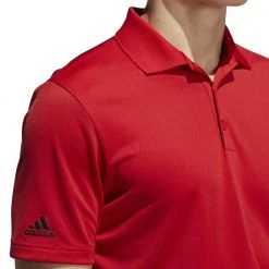ADIDAS PERFORMANCE POLO 10 ADIDAS PERFORMANCE POLO -Tendenza Italia adidas gq3118 performance polo abbigliamento golf uomo 045009101 red 4