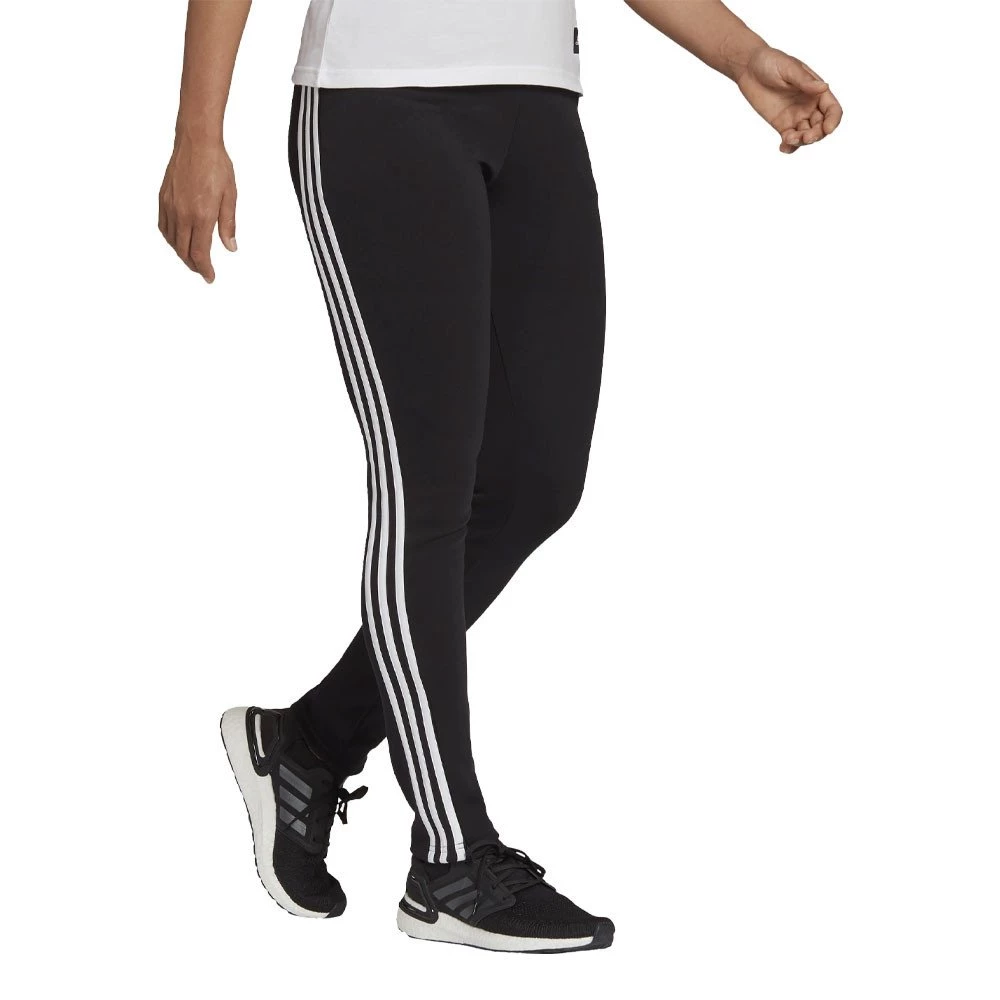 ADIDAS PANTALONI 3 STRIPES DONNA Nero 5 ADIDAS PANTALONI 3 STRIPES DONNA Nero - immagine 3