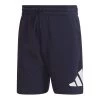 ADIDAS BERMUDA 3 BAR GARZATO Blu -Tendenza Italia adidas ha1425 bermuda 3 bar garzato sport style uomo 044389101 blue 1