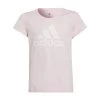 ADIDAS T-SHIRT LOGO BAMBINA Rosa