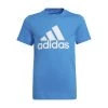 ADIDAS T-SHIRT LOGO BAMBINO Azzurro -Tendenza Italia adidas he9283 t shirt logo bambino abbigliamento bambino 044405201 blue 1