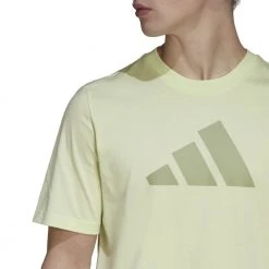 ADIDAS T-SHIRT 3 BAR Lime -Tendenza Italia adidas hf4758 t shirt 3 bar sport style uomo 044389501 lime 4