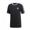 ADIDAS ORIGINALS T-SHIRT 3 STRIPES Nero -Tendenza Italia adidas originals cw1202 t shirt 3 stripes sport style uomo 036686501 02 1