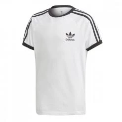 ADIDAS ORIGINALS T-SHIRT 3 STRIPES BAMBINO Bianco