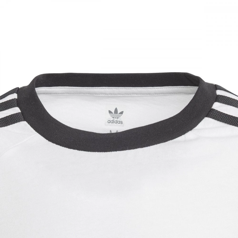 ADIDAS ORIGINALS T-SHIRT 3 STRIPES BAMBINO Bianco 7 ADIDAS ORIGINALS T-SHIRT 3 STRIPES BAMBINO Bianco - immagine 5