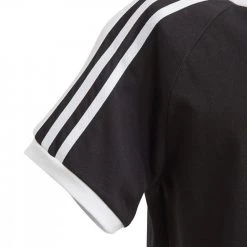 ADIDAS ORIGINALS T-SHIRT 3 STRIPES BAMBINO Nero 9 ADIDAS ORIGINALS T-SHIRT 3 STRIPES BAMBINO Nero -Tendenza Italia adidas originals dv2902 t shirt 3 stripes bambino abbigliamento bambino 037814901 02 3