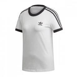 ADIDAS ORIGINALS T-SHIRT 3-STRIPES DONNA Bianco