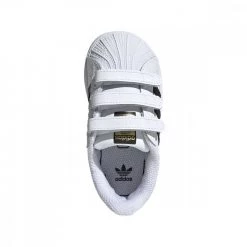 ADIDAS ORIGINALS SUPERSTAR VELCRO BABY Bianco -Tendenza Italia adidas originals ef4842 superstar velcro baby tutte sneaker baby 040881701 42 4