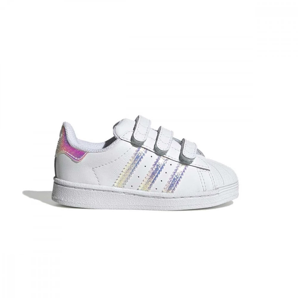 ADIDAS ORIGINALS SUPERSTAR VELCRO BABY Bianco 3 ADIDAS ORIGINALS SUPERSTAR VELCRO BABY Bianco
