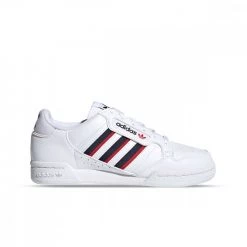 ADIDAS ORIGINALS CONTINENTAL 80 STRIPES BAMBINO Bianco