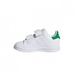 ADIDAS ORIGINALS STAN SMITH VELCRO BABY Bianco -Tendenza Italia adidas originals fx7532 stan smith cf i baby velcro tutte sneaker baby 042007601 32 6