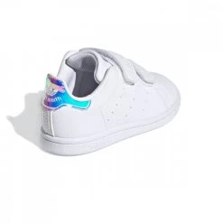 ADIDAS ORIGINALS STAN SMITH VELCRO BABY Bianco -Tendenza Italia adidas originals fx7537 stan smith cf i baby velcro tutte sneaker baby 042007801 37 3