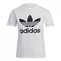 ADIDAS ORIGINALS T-SHIRT TREFOIL DONNA Bianco