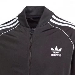 ADIDAS ORIGINALS FELPA FULL ZIP 3-STRIPES IN ACETATO BAMBINO Nero 8 ADIDAS ORIGINALS FELPA FULL ZIP 3-STRIPES IN ACETATO BAMBINO Nero -Tendenza Italia adidas originals gn8451 felpa full zip 3 stripes in acetato bambino abbigliamento bambino 043075601 blk 3