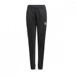 ADIDAS ORIGINALS PANTALONI 3-STRIPES IN ACETATO BAMBINO Nero