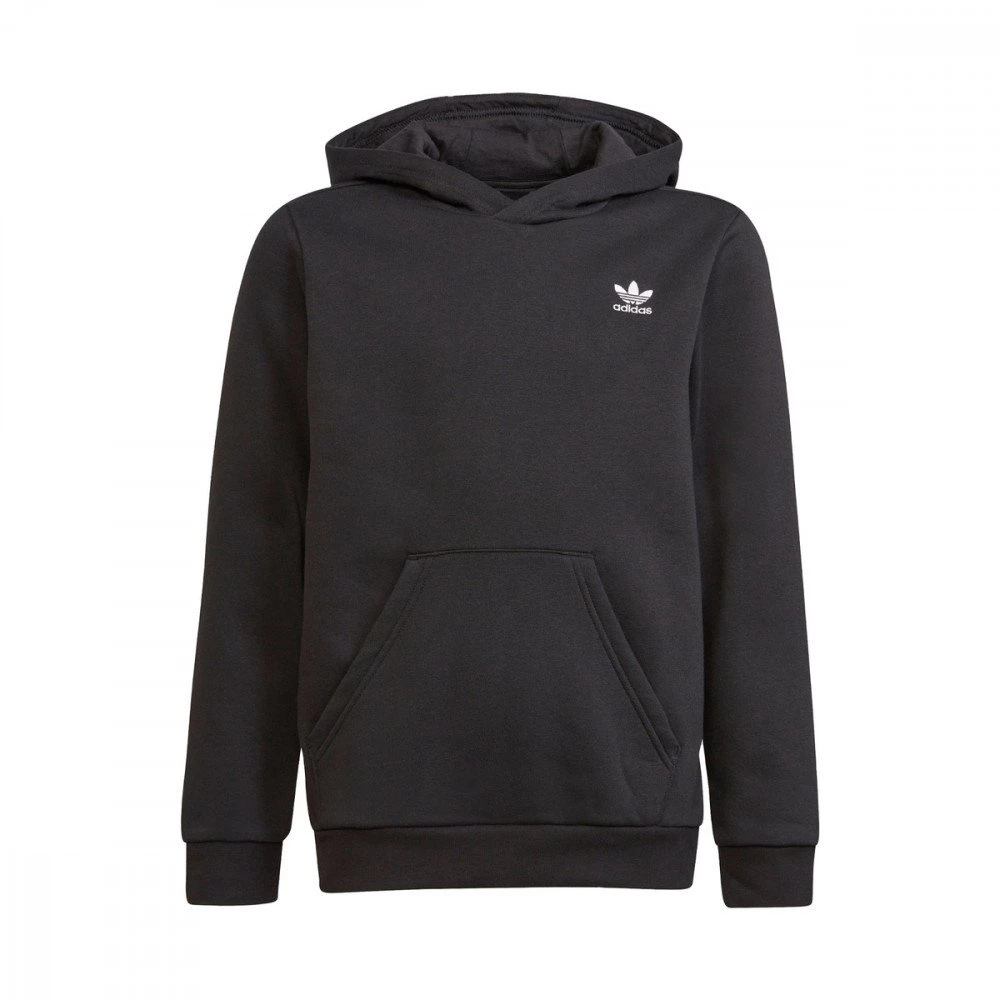 ADIDAS ORIGINALS FELPA CON CAPPUCCIO ESSENTIAL BAMBINO Nero 3 ADIDAS ORIGINALS FELPA CON CAPPUCCIO ESSENTIAL BAMBINO Nero
