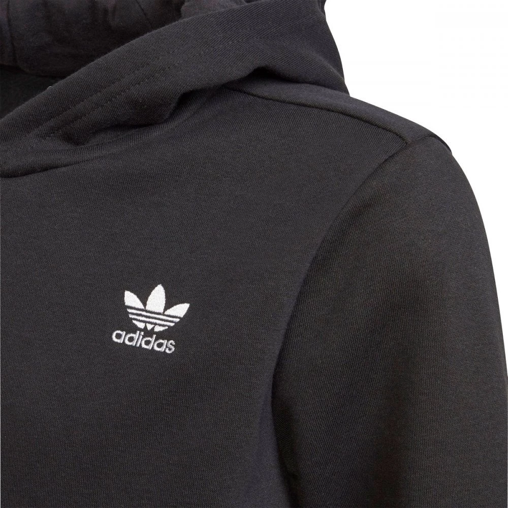 ADIDAS ORIGINALS FELPA CON CAPPUCCIO ESSENTIAL BAMBINO Nero 5 ADIDAS ORIGINALS FELPA CON CAPPUCCIO ESSENTIAL BAMBINO Nero - immagine 3