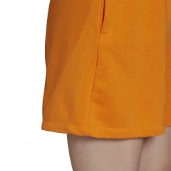 ADIDAS ORIGINALS SHORT ADICOLOR ESSENTIAL DONNA Arancio -Tendenza Italia adidas originals hc0627 shorts logo piccolo garzato donna sport style donna 044372001 ora 6