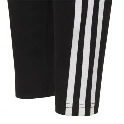 ADIDAS ORIGINALS LEGGINGS 3 STRIPES BAMBINA -Tendenza Italia adidas originals hd2025 leggings 3 stripes bambina abbigliamento bambino 044263401 blk 4