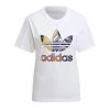 ADIDAS ORIGINALS T-SHIRT TREFOIL GRAPHIC DONNA Bianco