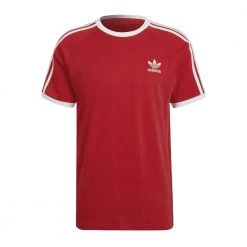 ADIDAS ORIGINALS T-SHIRT 3-STRIPES Rosso