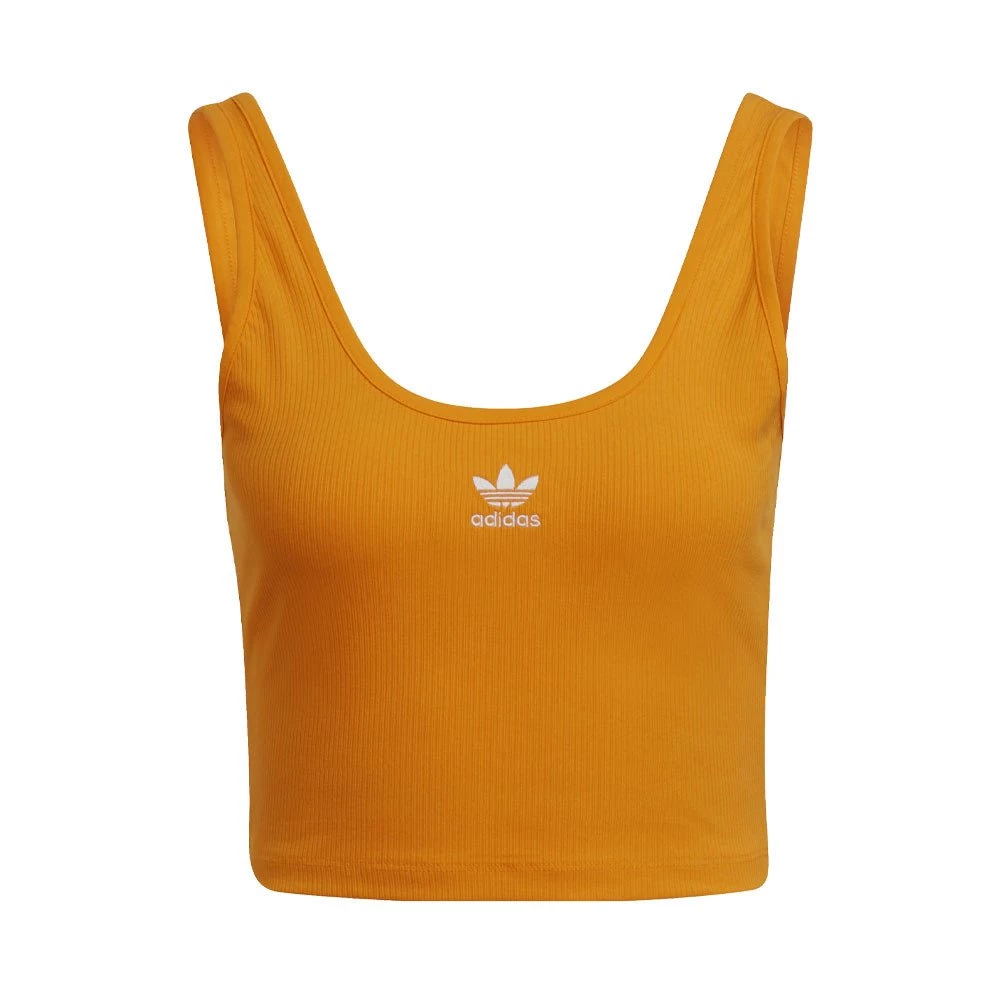 ADIDAS ORIGINALS CANOTTA CROP COSTINA DONNA Arancio