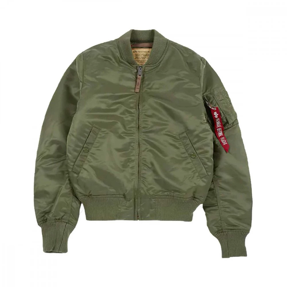 Offerta economica Novità -Tendenza Italia alpha industries 191118 bomber slim ma1w59 giacconi uomo 041576901 sage 1
