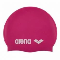 ARENA Cuffia Classic Silicone Bambina Fucsia