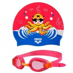 ARENA Cuffia+occhialino Awt Multi Set Multicolor