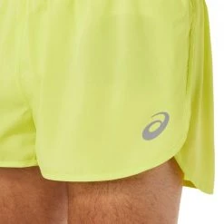 ASICS SHORT CORE SPLIT Giallo 7 ASICS SHORT CORE SPLIT Giallo -Tendenza Italia asics 2011c343 short core split abbigliamento running uomo 045630601 752 3