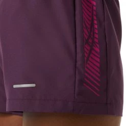 ASICS SHORT ICON 4in DONNA Viola -Tendenza Italia asics 2012b047 icon 4in short abbigliamento running donna 045631101 502 4