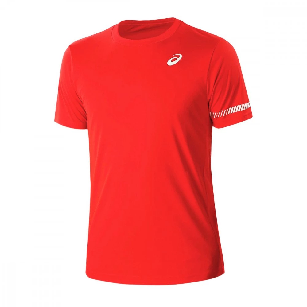 ASICS T-SHIRT COURT M Rosso 3 ASICS T-SHIRT COURT M Rosso