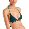 BANANA MOON TRIANGOLO CON PASSAMANERIE DONNA Verde -Tendenza Italia banana moon wakobotany triangolo con passamanerie donna mare donna 045339701 x2377 1