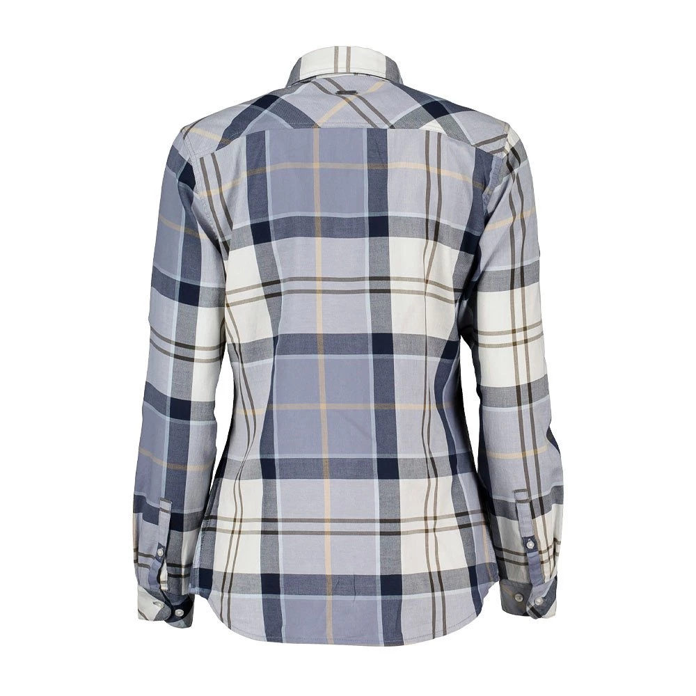 BARBOUR CAMICIA IN POPLINE BREDON DONNA Blu 4 BARBOUR CAMICIA IN POPLINE BREDON DONNA Blu - immagine 2