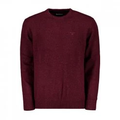 BARBOUR MAGLIONE GIROCOLLO LAMBSWOOL PUNTINATO