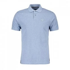 BARBOUR POLO TARTAN PIQUET Azzurro