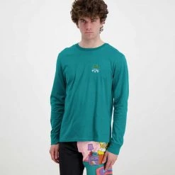 BILLABONG MAGLIA MANICA LUNGA SIMPSONS FAMILY COUCH Verde -Tendenza Italia billabong c1ls21bip2 maglia manica lunga simpsons family couch street style uomo 044693101 28 3
