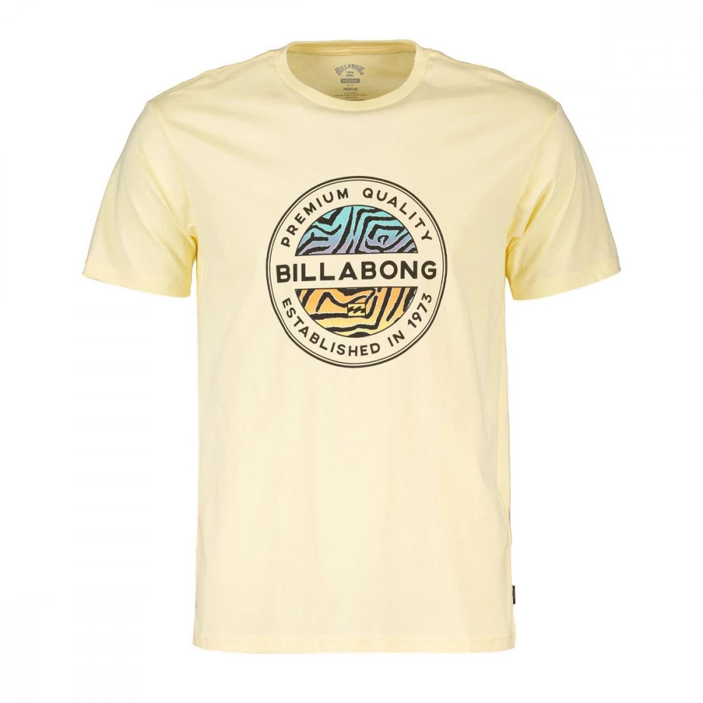BILLABONG T-SHIRT ROTOR FILL Giallo 3 BILLABONG T-SHIRT ROTOR FILL Giallo