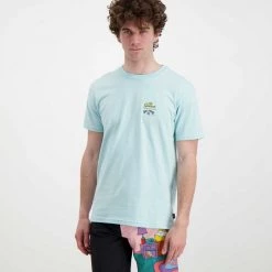 BILLABONG T-SHIRT SIMPSONS FAMILY COUCH Blu -Tendenza Italia billabong c1ss79bip t shirt simpsons family couch street style uomo 044693501 1627 3